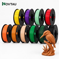 Filament PLA 3D Novtau 1,75 mm, rouleau de 1 kg, matériau d'impression plastique et consommables pour modèles créatifs