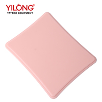 Peau d'entraînement au maquillage en silicone double couche de haute qualité Yilong, personnalisable, 135x175mm, épaisseur 15,62mm, application pratique