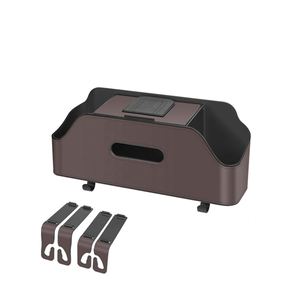 Custom Logo Luxury Car Back Seat Organizer Backseat Storage Box Tissue <b>Holder</b> Cup Bottle <b>Holder</b> Auto Car Seat Back Storage <b>Bag</b> - Product Image 4