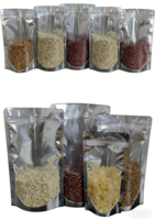 Sacs en plastique refermables à fermeture éclair pour collations, vente en gros. Qualité alimentaire, résistant à l'humidité, idéal pour les noix, les bonbons, les fruits secs