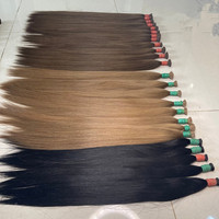 Großhandel 10A Unverarbeitetes Rohes Brasilianisches Jungfrauenhaar, Haarverlängerungsbündel Echthaar in Strähnen, Mink Brasilianisches Jungfrauenhaar von Zulieferern