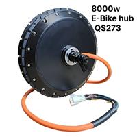 Moteur de moyeu électrique 8000W de pointe 12KW pour voiture électrique, moto, VTT et vélo électrique