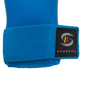 Equipaggiamento Woosung Karate Wkf approvato blu rosso bianco diamante PU + schiuma guanti Karate - Product Image 5