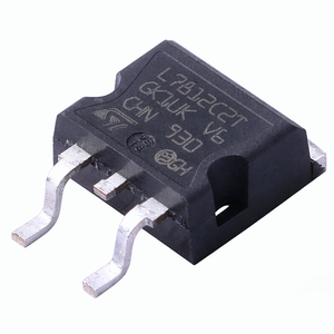 ชิปจัดการพลังงาน D2PAK L7812CD2T-TR ตัวควบคุมแรงดันไฟฟ้าเชิงเส้น12V 1.0A บวก - Product Image 1