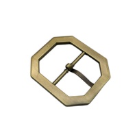 Gesper sabuk Slider tiga jarum tunggal logam campuran seng 31mm dengan gesper penyesuaian tali bahu batang Tengah untuk tas