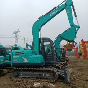 Escavatore <span class=keywords><strong>KOBELCO</strong></span> 75-8, Capacità Benna 0,4m, Peso Operativo 7,5 Tonnellate, Usato con Pompa e Motore - Product Image 2