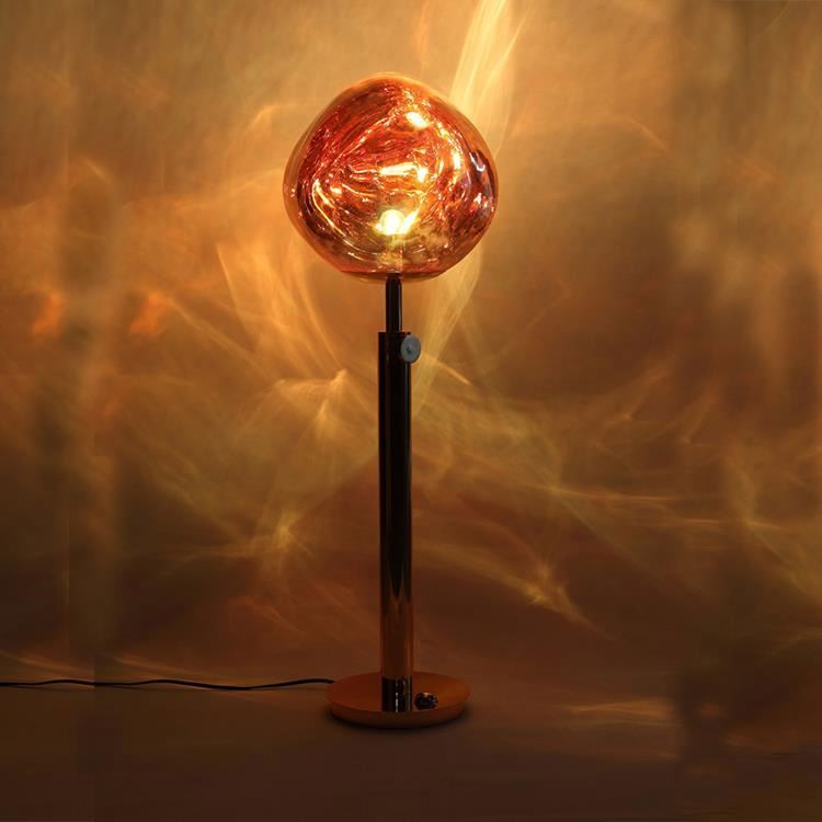 Good heat indoor fixture bedroom home luxury decoration PVC melt modern floor lamp