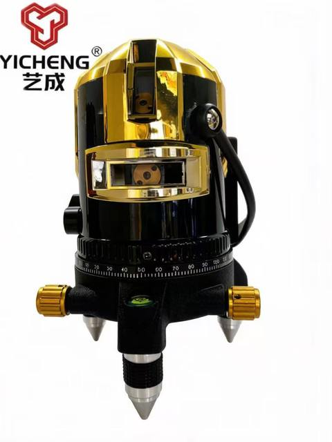 New Auto Rotating LD Green Laser Level 2 Lines Professional Industrial/DIY 360 Degree High Grade