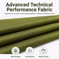 Tissu Oxford en polyester sergé 900D enduit PU, imperméable et résistant à l'abrasion, pour sacs, bagages, tentes et auvents