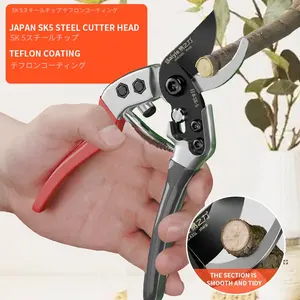 Professional Bypass Pruning Shears - Garden Tools Ergonomic Grip, Perfect for Fruit Trees/Shrubs