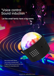 Led giao hưởng bầu không khí đèn xe môi trường xung quanh đèn giáng sinh Đèn sân khấu pha lê ma thuật bóng với USB - Product Image 6