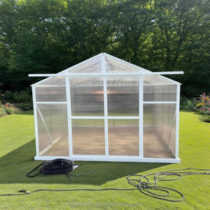 โรงเรือนปลูกต้นไม้กลางแจ้งแบบโครงสร้างเหล็กชุบสังกะสีแบบจุ่มร้อน คุณภาพสูง เป็นมิตรกับสิ่งแวดล้อม ประกอบง่าย - Product Image 3