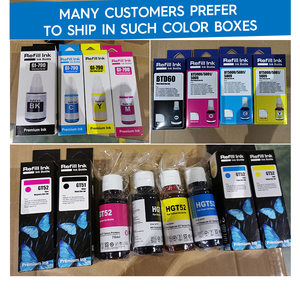 Bình Mực 774 T774 7741 T7741 T859 Mực Đen Tương Thích Với Số Lượng Lớn Chai Mực Nước Dựa Trên Mực Cho Máy In Epson L605 L655 L1455 - Product Image 6