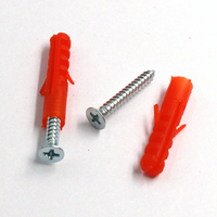 SS304 SS316 Self Tapping Expansion Tube Plug Custom Small Size Self Tapping Screw Electrical Fasteners for Wall Anchor Fixing
