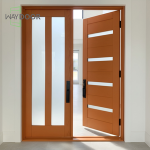 Puertas Dobles de Madera para Entrada Principal, Diseño Original, Impermeables, para Apartamentos y Oficinas - Product Image 5