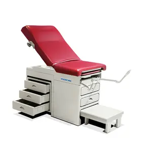 Hospital Medical Adjustable Gynecology Exam Manual Delivery Table