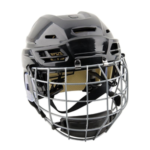 หมวกกันน็อคฮอกกี้น้ำแข็งแบบเต็มหน้า คุณภาพสูง สำหรับเด็ก/เยาวชน/ผู้ใหญ่  รับผลิตตามสีและโลโก้ที่ต้องการ : อุปกรณ์ป้องกันสำหรับฮอกกี้น้ำแข็ง - Product Image 2