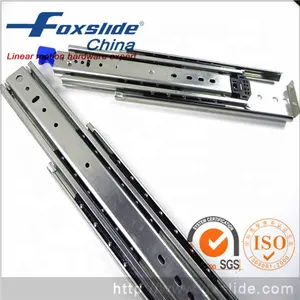 Foxslide 双锁定全延长滚珠轴承抽屉滑动 18英寸发电机存储 1300毫米
