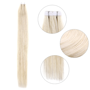 Extensiones de Cabello Humano con Cinta Adhesiva Invisible de Alta Calidad KSWIGS, Cabello Virgen de Doble Trama, Sin Oxidación, Color Natural - Product Image 2