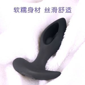 Yunman Hollow Anal <b>Plug</b> Silicone <b>Remote</b> <b>Control</b> Prostate Massager <b>For</b> Men Adult Stimulation Toy - Product Image 4