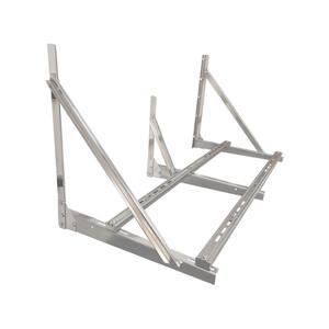 Support mural rectangulaire en acier inoxydable Topbull pour unité extérieure de climatiseur, anti-corrosion, capacité de charge élevée A210 3 - Product Image 1