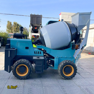 รถผสมคอนกรีตขนาดเล็กแบบมีโครงสร้างสี่ล้อ บรรทุกเองได้ ขาย - Product Image 5