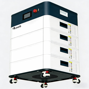 Système de stockage de batterie solaire au lithium-ion empilable Luvorb, prix d'usine, 20 kW, 51,2 V, 400 Ah, tout-en-un, garantie à long terme - Product Image 1
