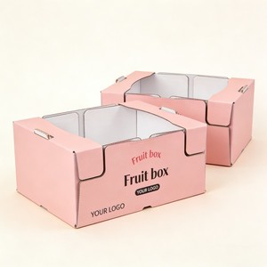 Boîtes d'expédition en carton pour kiwis, pêches, bananes, raisins, de haute qualité, 5 couches, pour l'emballage des fruits en gros - Product Image 4