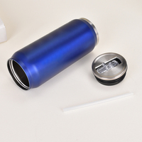 Thermos en acier inoxydable à double paroi isolé sous vide 500 ml, tasse isotherme portable anti-fuite, tasse à café, logo personnalisé