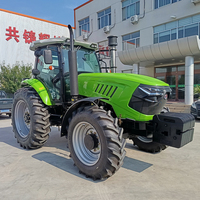 Tractores Chinos en Venta, Mini Tractores Chinos Compactos con Motor Diésel 4x4 para Agricultura, Usados