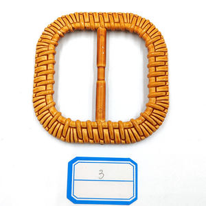 BU0915 accesorios de ropa hebilla para ropa plástico grande 72mm <span class=keywords><strong>80mm</strong></span> rectángulo ajustable cuadrado marrón moda personalizada Multi YMY - Product Image 2