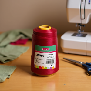 ด้ายเย็บผ้าอิลัน 3000 หลา 45 สี แดง กล่อง 12 ชิ้น - Product Image 2