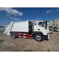 Camion Compacteur de Déchets Foton 4x2 de 14 Mètres Cubes, Chargeur Arrière de 12 Tonnes, Compresseur de Déchets pour le Transport des Déchets, Vente Directe Usine