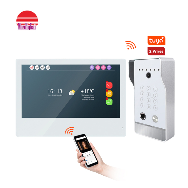 Smart Camera Visual Ring Doorbell for Home Wifi Video Door Phone Call Home Security Access Control System