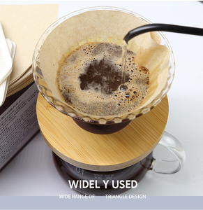 Nouvel Arrivage – Filtres à Café en Papier Qualité Alimentaire en Forme <span class=keywords><strong>de</strong></span> V V101 V102 Non Blanchis Naturels pour Cafetière Goutte à Goutte - Product Image 6