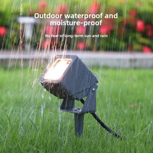 Spot carré extérieur étanche à LED AC220V 4W 8W corps en aluminium IP65 applique murale d'arbre pour maison jardin mur piquet de sol - Product Image 3