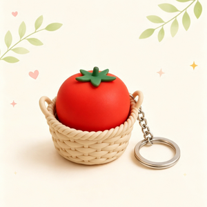 Llavero Clicker Impreso en 3D, Juguete Antiestrés, Colgante de Fruta con Botón de Presión, PLA Ecológico - Product Image 4