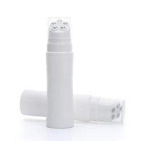 Bouteille en plastique HDPE de 100 ml 200 ml avec applicateur à bille à 5 billes Huile capillaire Lotion pour le visage Lotion pour le corps Utilisation de bouteilles d'emballage vides