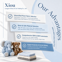 Jouets en peluche personnalisés OEM, poupées anti-stress douces, adaptés à la vente en gros avec une quantité minimale de commande pour réduire l'anxiété.