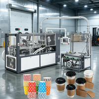Máquina para Hacer Vasos de Papel para Pequeñas Empresas, Máquina de Alta Velocidad para Fabricantes de Vasos de Papel