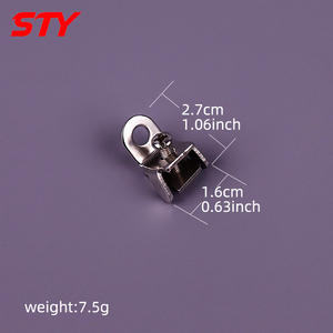 Akıllı ev elektrikli perde parça aksesuarları paslanmaz çelik kilit yakalamak için toka Metal kilit parça - Product Image 6