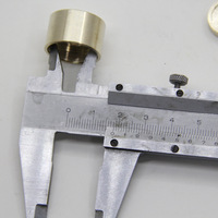 Musical Instrument Accessories Bb Trumpet Weighted Top & Bottom Cover Full Brass Trumpet Key 146g Performance Type