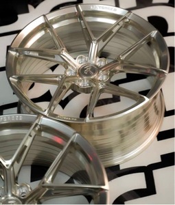 Rines Deportivos Multirradio <span class=keywords><strong>de</strong></span> Aleación <span class=keywords><strong>de</strong></span> Aluminio Forjado <span class=keywords><strong>de</strong></span> 10,000 Toneladas para SUV, <span class=keywords><strong>de</strong></span> 18-22 Pulgadas, Ajuste Universal, Patrón <span class=keywords><strong>de</strong></span> Pernos 6x139.7, Color Gris Metálico - Product Image 4