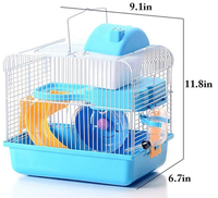 Fabricant en gros, cage à hamster portable de luxe en fer pliable, sur mesure