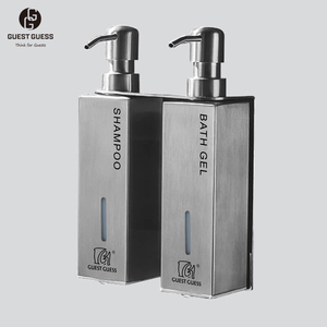 Distributeur de savon liquide d'hôtel en acier inoxydable 304 de haute qualité pompe à savon de salle de bain murale pour les invités - Product Image 6