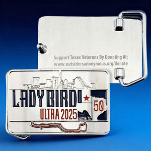 Boucles de ceinture vintage occidentales en alliage de zinc Terram Virtus unisexe, durables pour ceintures en cuir, décoration classique - Product Image 1