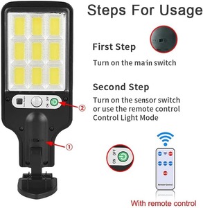 Lampe murale LED carrée en acier inoxydable solaire, étanche IP65, angle de faisceau 360°, pour extérieur et jardin, garantie 3 ans, durée de vie 50000 heures - Product Image 5