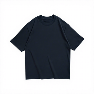 เสื้อยืดโอเวอร์ไซส์หนัก 260 GSM สำหรับผู้ชาย ผ้าฝ้าย 100% คอกลม เสื้อเปล่าสำหรับสกรีนลายเอง สตรีทแวร์ ผู้ผลิตขายส่ง - Product Image 4