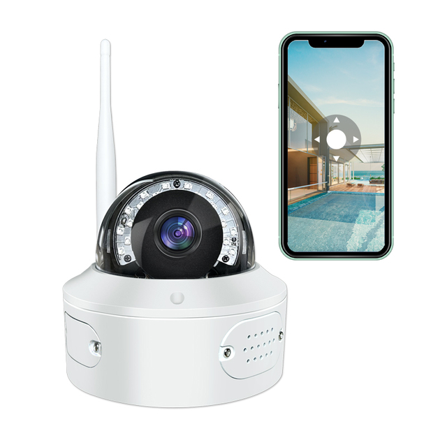 Brand-new Wireless Security Camera DC12V Charger Mic Input Real-Time Alerts Dome WiFi Digital Camera