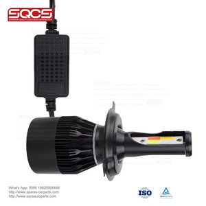 Led xe đèn pha Bóng đèn X3S 4 màu sắc + đèn flash LED COB H1 H3 H7 H11 9005 9006 9012 5202 880 vv - Product Image 4